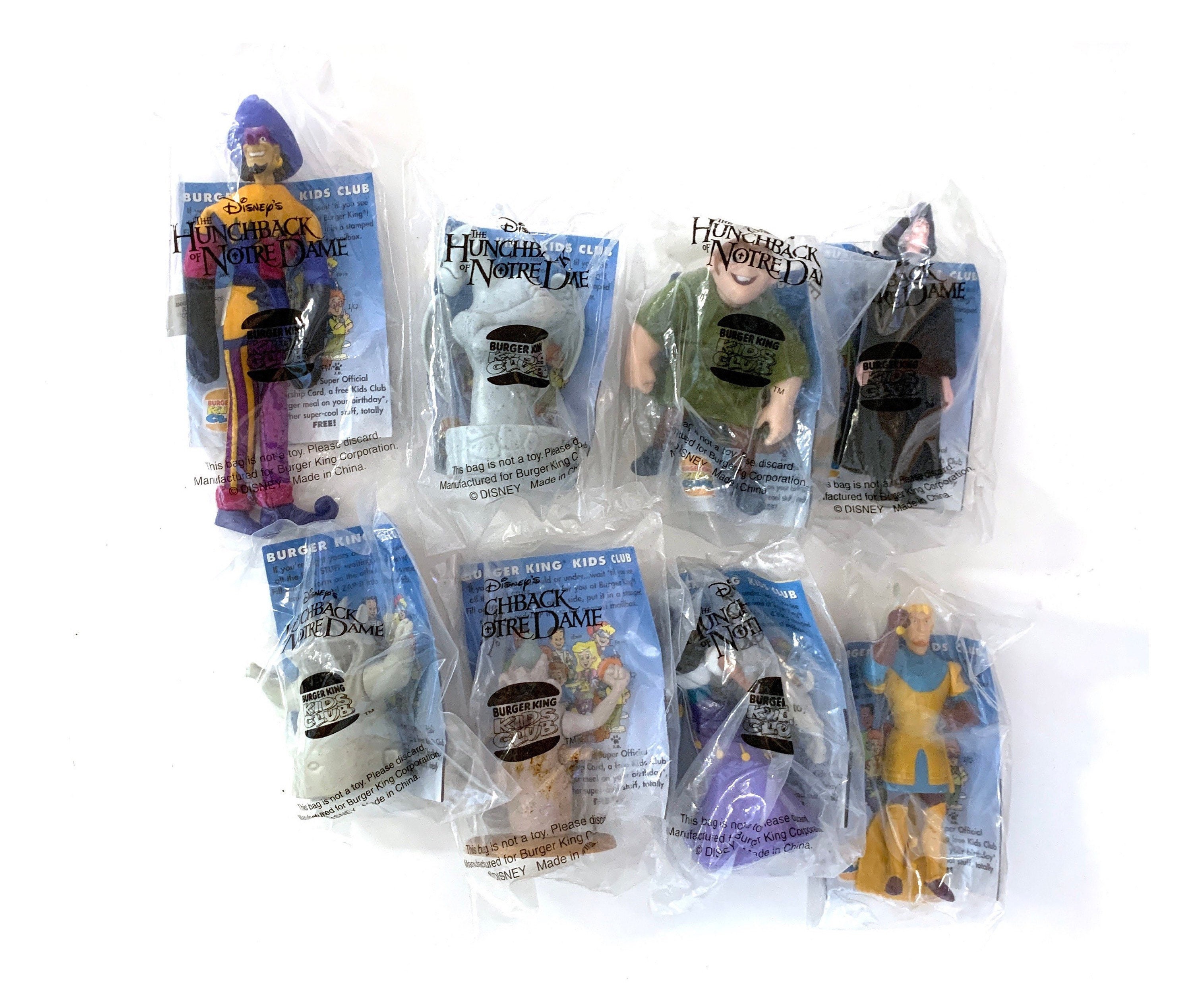 Vintage Hunchback of Notre Dame Toys Figures 90s Disney Complete