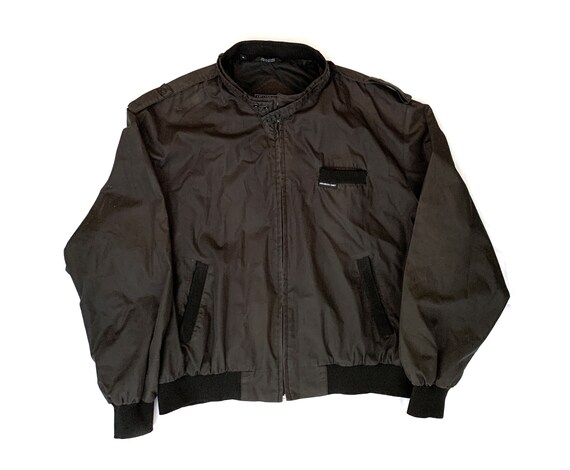 Louis Vuitton LV 'Members Only' Vintage Leather Jacket / JSVP