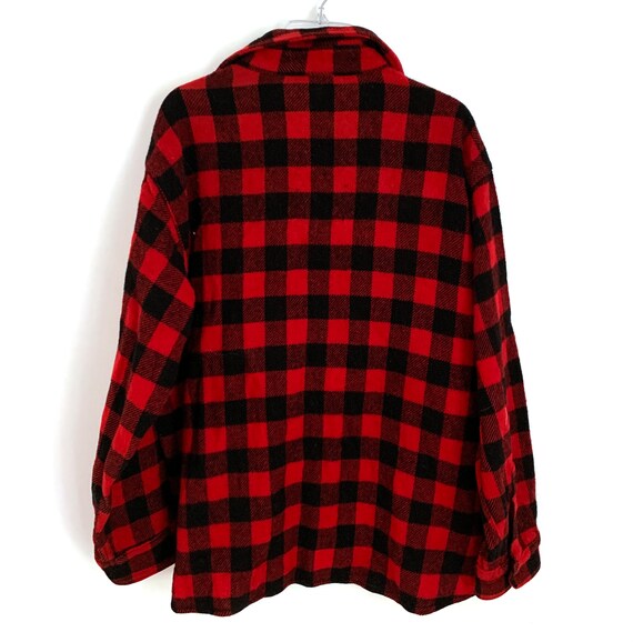 Vintage Woolrich flannel shirt jacket wool buffal… - image 3