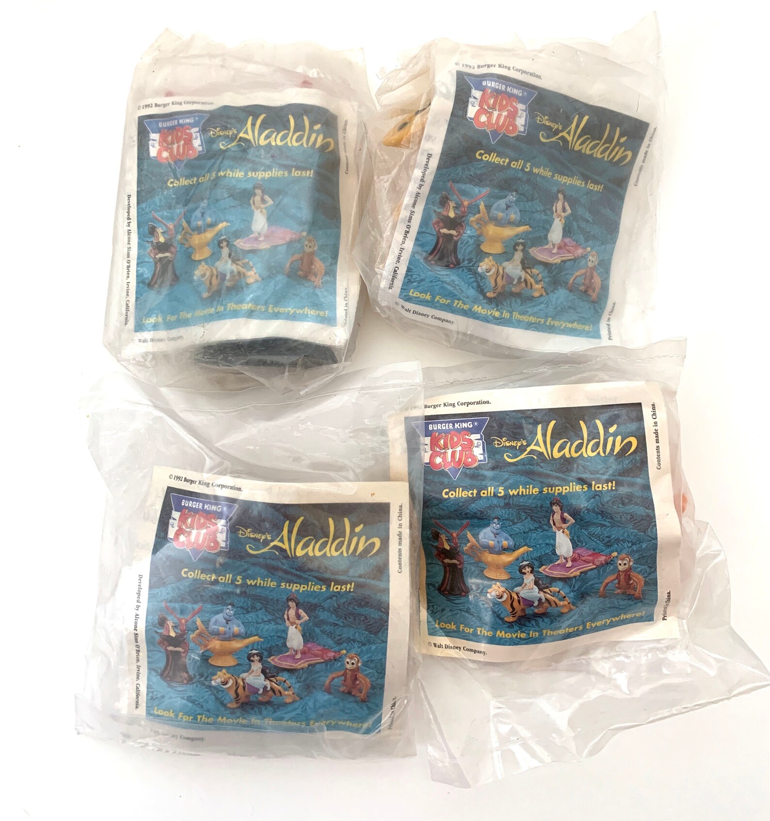 aladdin toys from the 90s