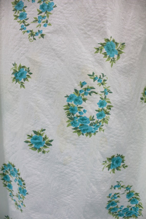 1950s Floral Zip Housedress by Valley Frocks | 26… - image 9