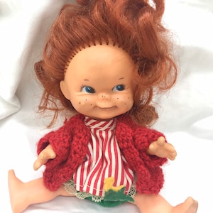 Small Vintage Goebel Doll 1960s Puppe made in Germany