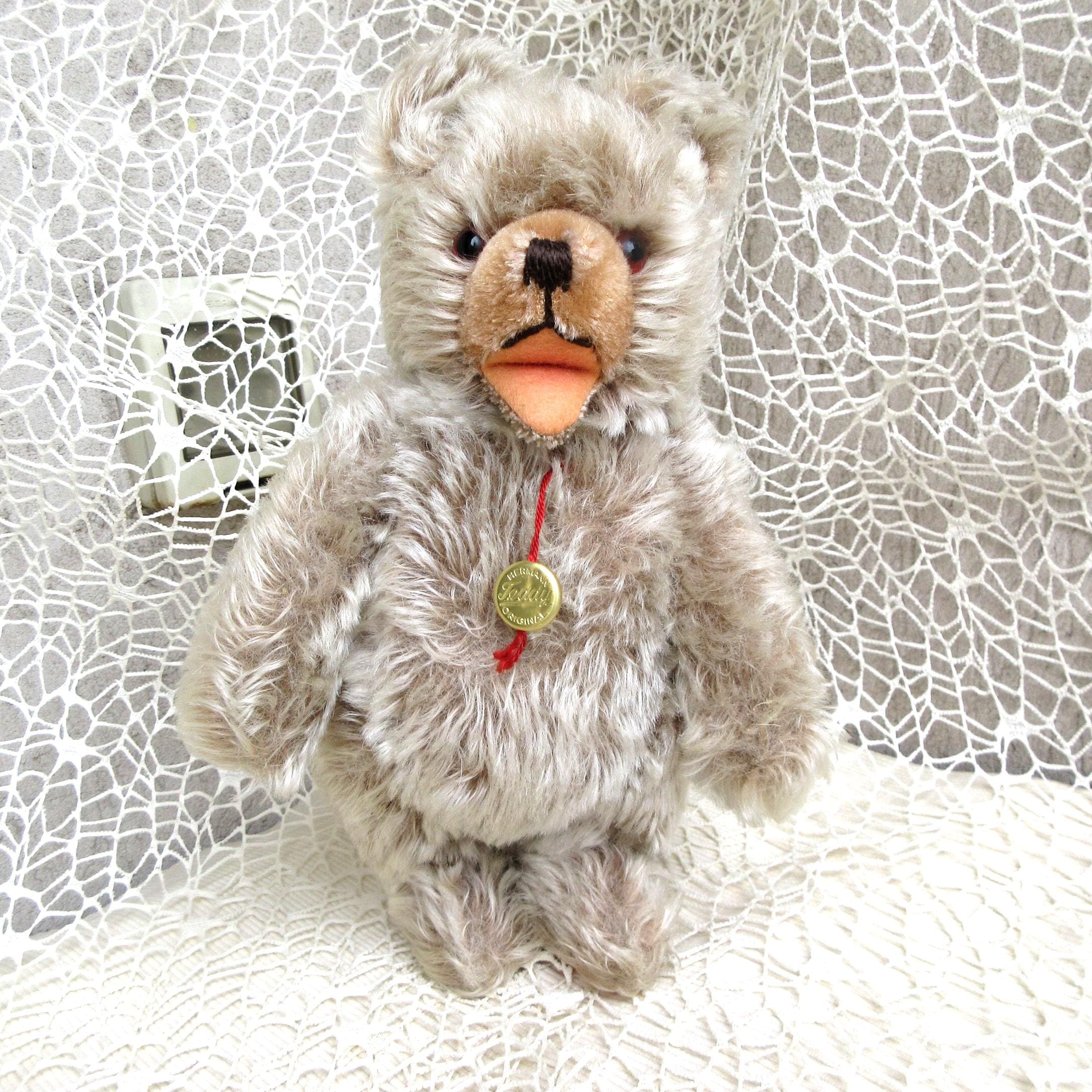 Traditional Teddy Bear ぬいぐるみ 80s.hermann Teddyoriginalzotty Mohairsqueak Bear Fully