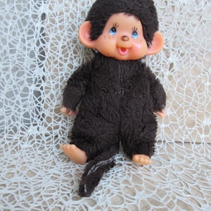 Blue Eyes Monchhichi - Etsy Singapore