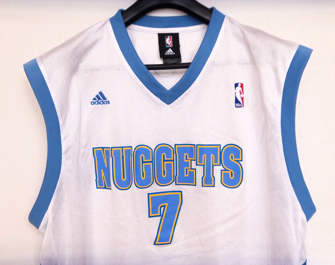 Chauncey Billups 7 Jersey Adidas NBA Tank Top Denver Nuggets | Etsy