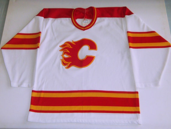 ccm calgary flames jersey