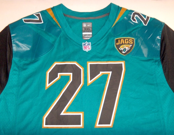 Fournette #27 Football Nike Jersey Jacksonville Jaguars Blue