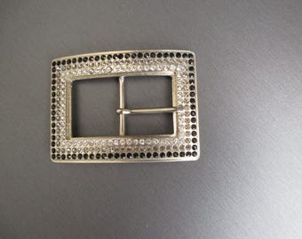 Abel Brand Gold Tone Cross Belt Buckle Embellished Crystals  display picture 2