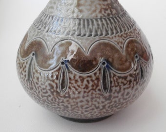 Rare WIM MÜHLENDYCK Fat Lava Pottery Pitcher, German Ceramic Artist, Highly Collectible Value, Limited Edition, Never Sell, Signed, Mid 60&#39;s