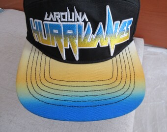 Vintage Carolina Hurricanes Snapback Hat: 90s NHL Fan Cap