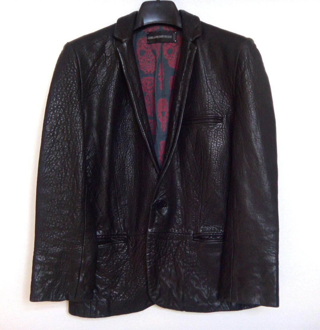 ZADIG & VOLTAIRE, Volta Deluxe Leather Women's Jacket Lamb Skin