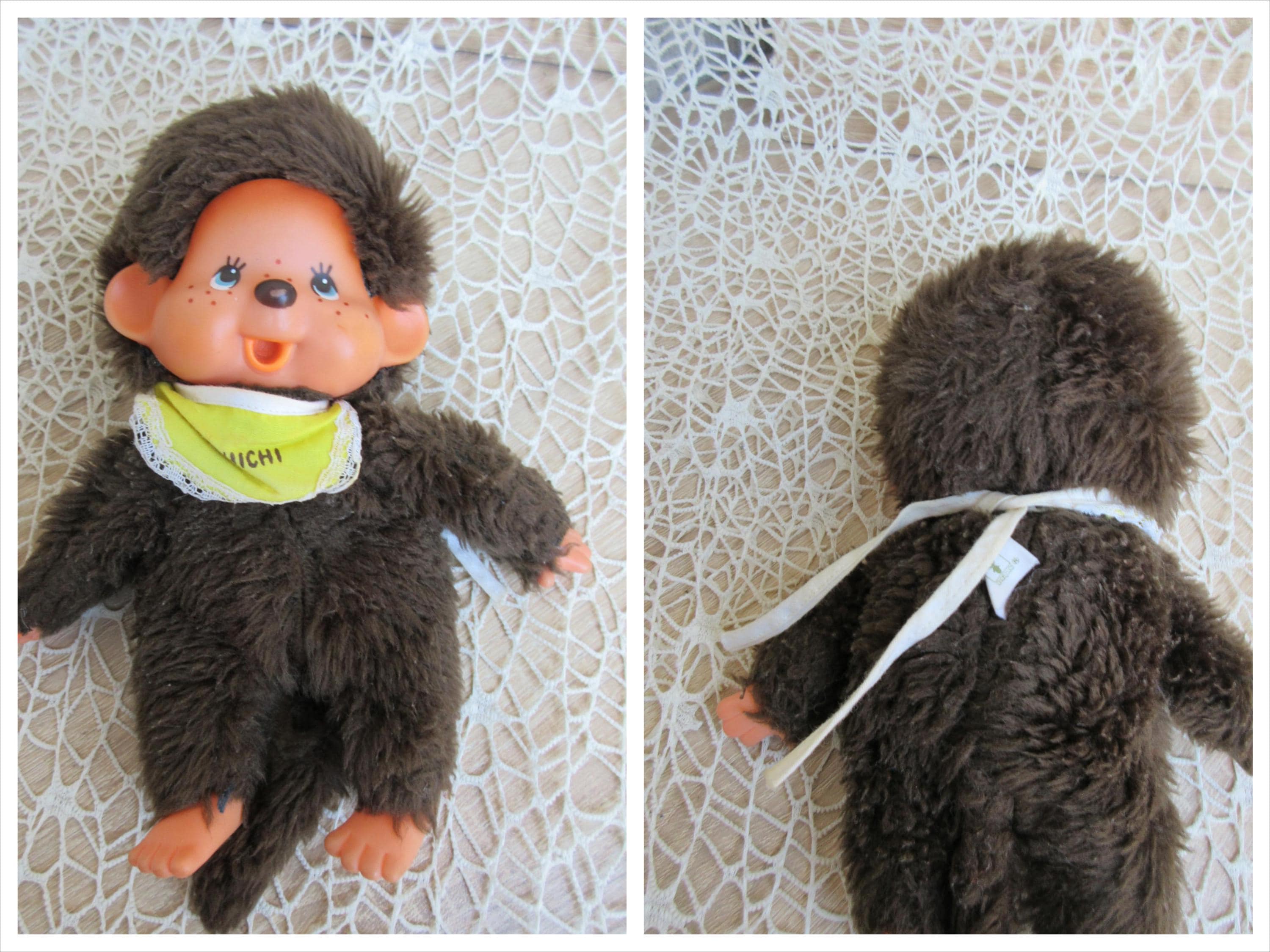 Vintage 80s Monchhichi Boy Doll, SEKIGUCHI Monkey, Blue Eyes - Etsy