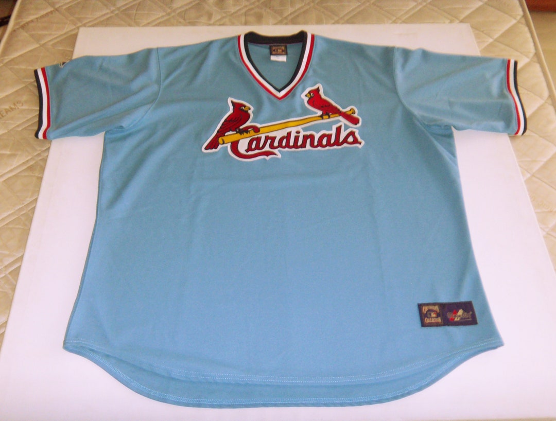 Majestic, Shirts, Vintage Majestic St Louis Cardinals Jersey Men Xl Extra  Large Off White Made Usa