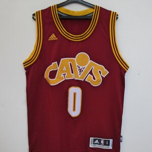 Cleveland Cavaliers #0 Kevin Love White Name & Number T-Shirt