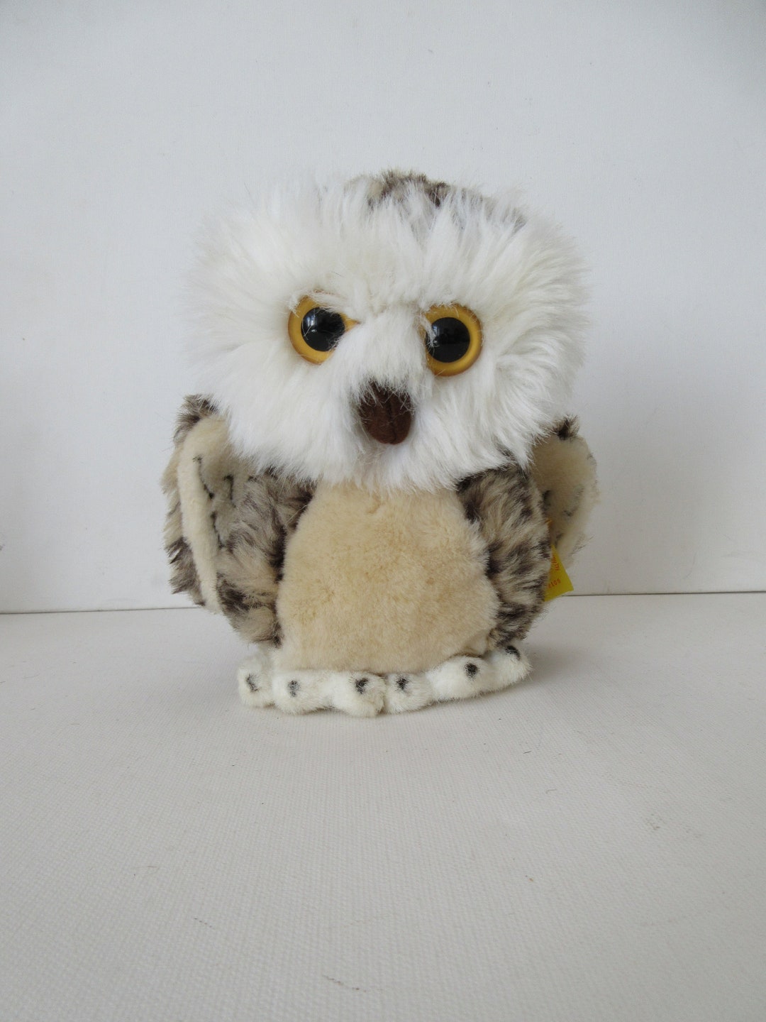 90s Steiff Wittie Young Owl Plush Toy Soft Stuffed Body - Etsy