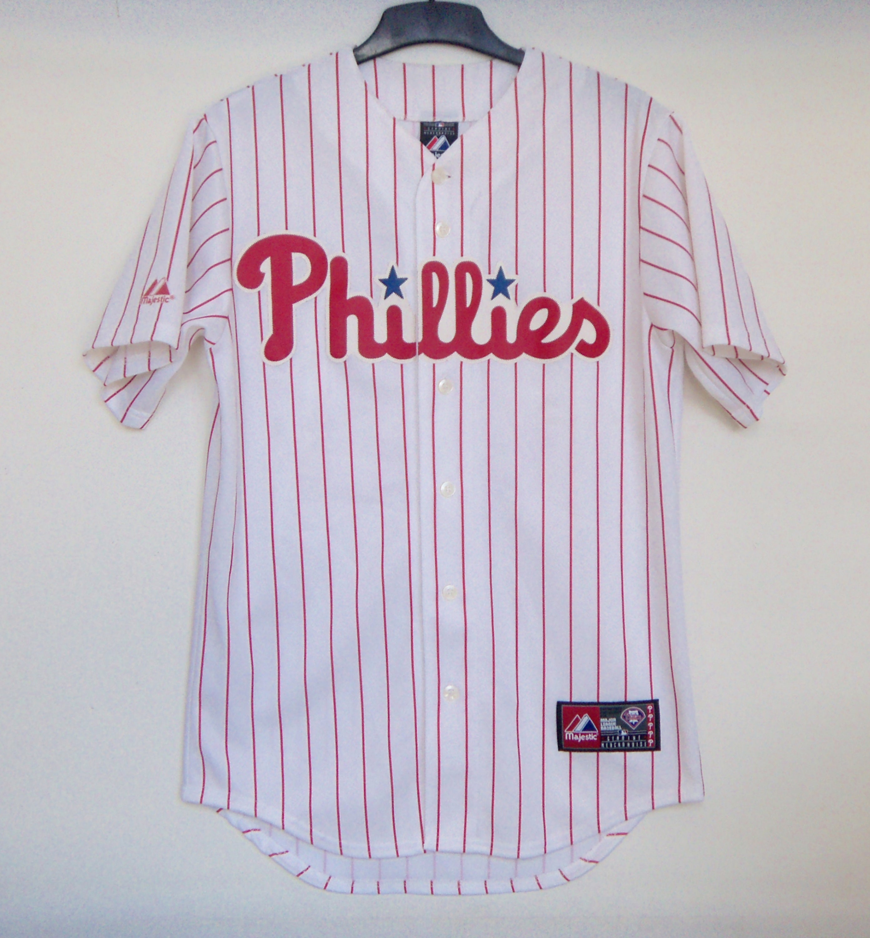 PHILLIES Jersey Raul Ibanez 29 Shirt MLB Majestic 