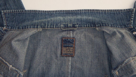 MARITHE FRANCOIS GIRBAUD Jean Jacket Denim Marith… - image 9