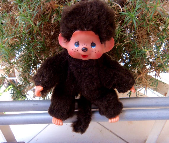 Vintage Monchichi Plush Toy, Thumb Sucking Monkey Collectible - Etsy