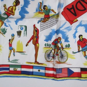 Official Olympic Scarf 1976 Montreal Summer Olympics Games XXI - Etsy