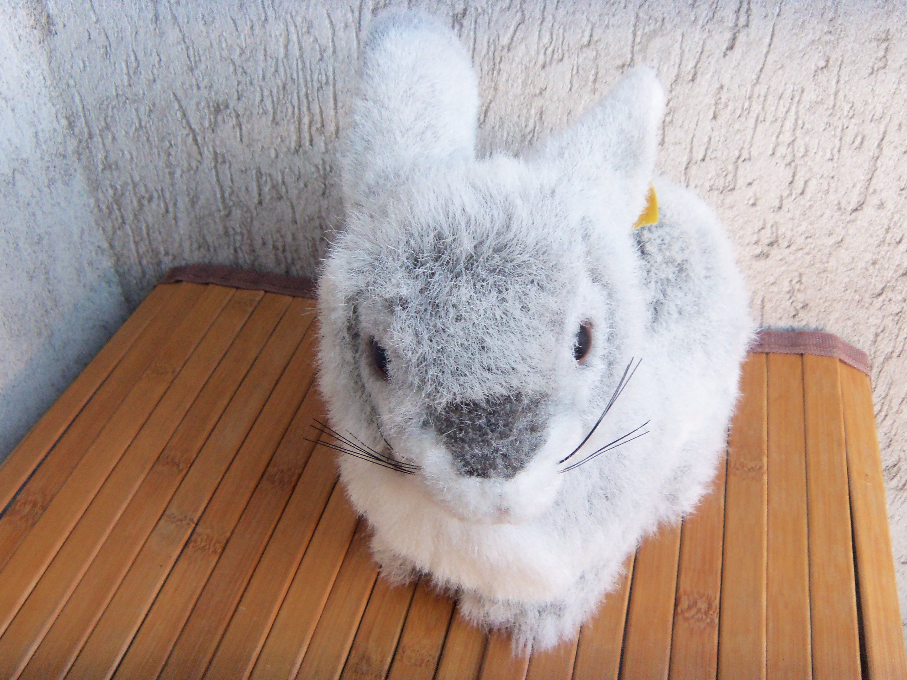 シュタイフ　もふもふ　グレーラビット ビンテージ　大きいうさぎ シュタイフもふもふグレーラビット ビンテージ大きいうさぎ