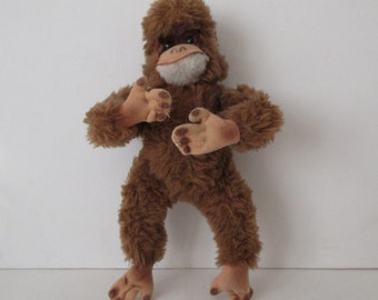 Vintage Hermann JOCKO Chimpanzee Plush: West German Collectible Toy