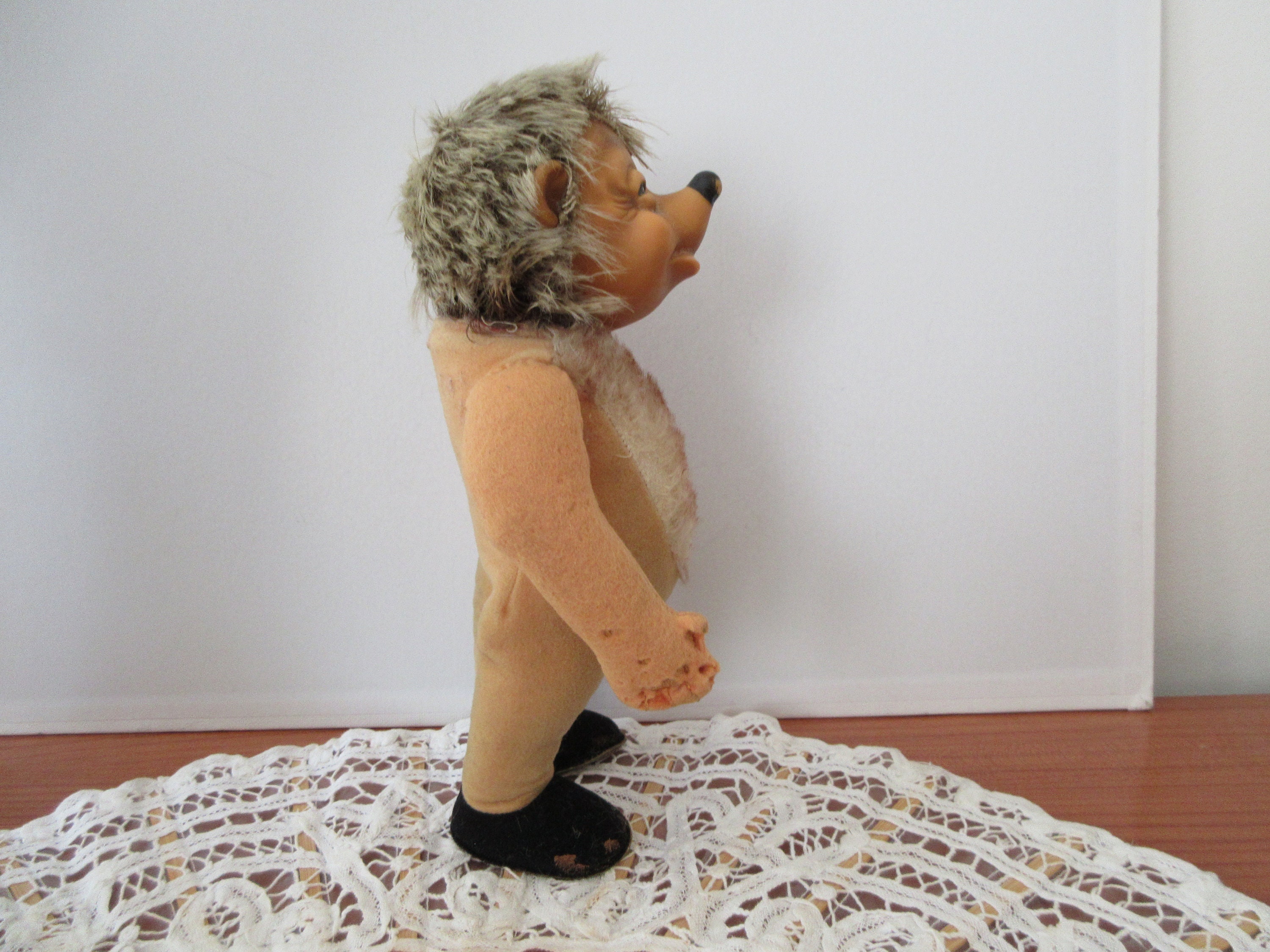 Poupées hérisson de collection Steiff Mecki, vintage est