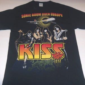 Heavy Metal T-SHIRT *Sonic Boom* Over Europe Hard Rock Shirt Heavy Metal Gr. M Bild 2