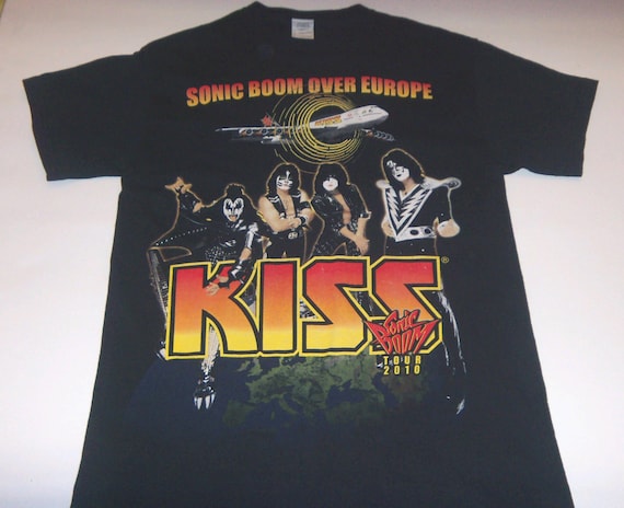 Heavy Metal T-SHIRT *Sonic Boom* Over Europe Hard Rock Shirt Heavy