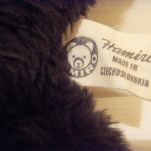 80s HAMIRO Bear Vintage Czechoslovakian Soft Stuffed Toy - Etsy