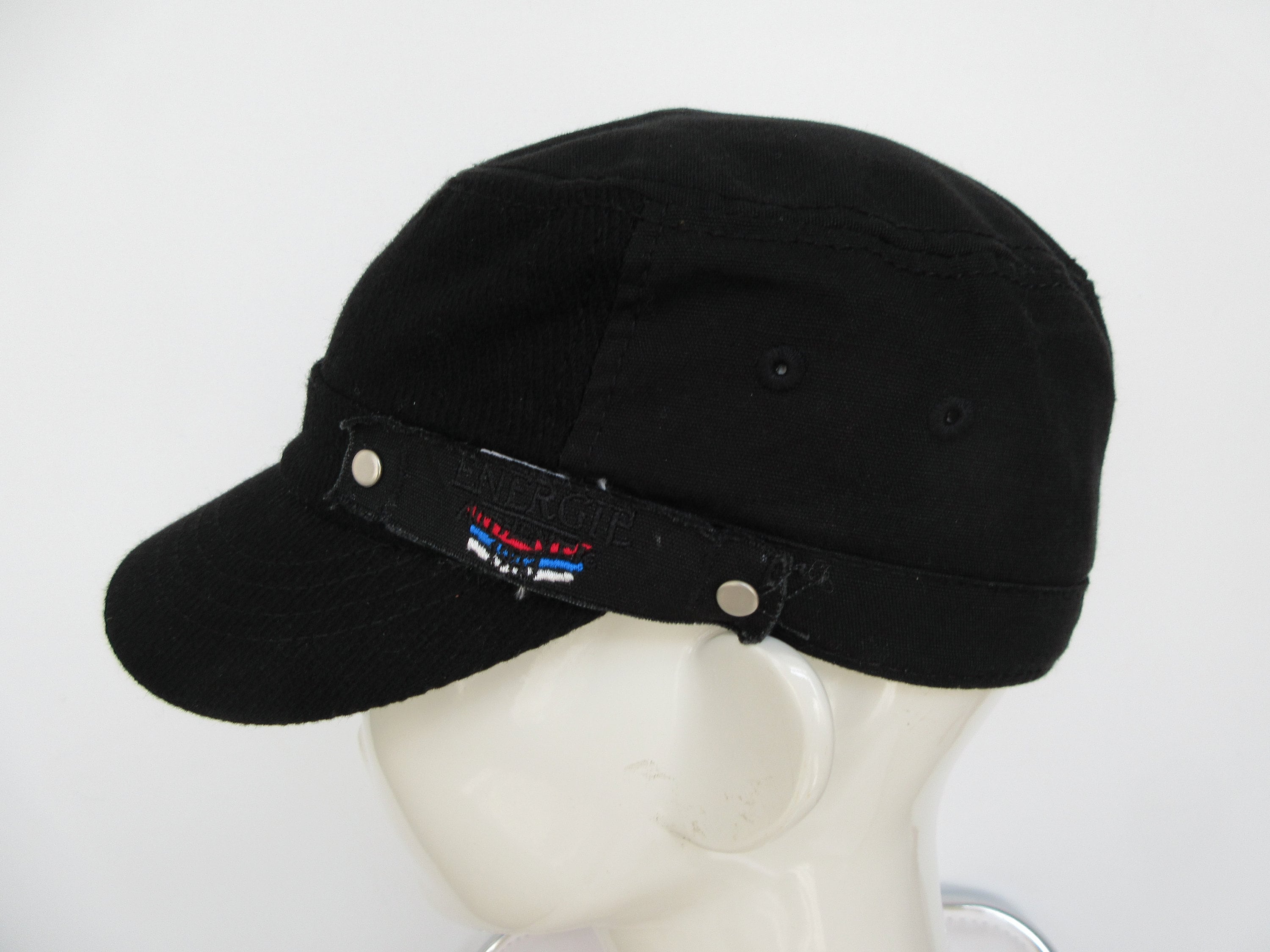 Y2K Grunge Military Hat Cap Women's Strapback Olive Green | eBay