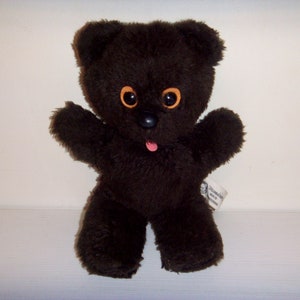80s HAMIRO Bear Vintage Czechoslovakian Soft Stuffed Toy