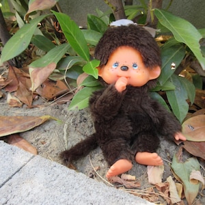 セキグチ ぬいぐるみ 茶色 1974年製 1974 monchichi - Etsy 日本