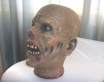 Horror Head Bust: Zombie, Mummy, Deadite - Scary Man Cave Decor