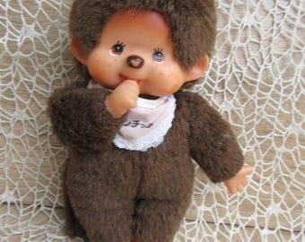 希少なモンチッチ セッキグチ 1974年 青い目 指しゃぶり 日本製 希少な