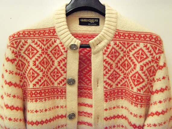 Veste homme vintage Tyrol pure laine Geiger Taille L Veste homme vintage Tyrol pure laine Geiger Taille L