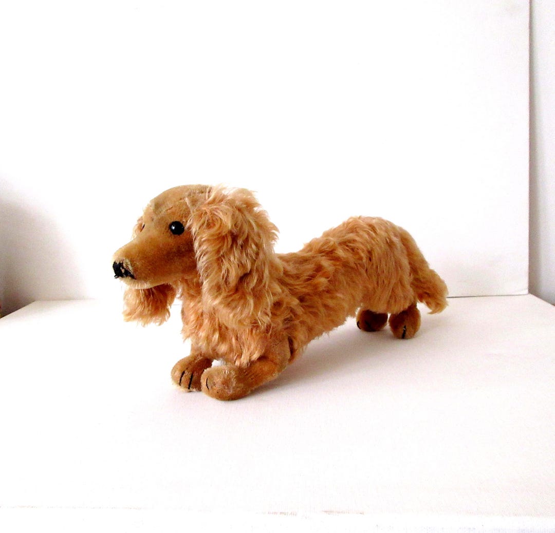 ヴィンテージ　オールド　シュタイフ ダックスフンド　プルトーイ　『Waldi』 ヴィンテージ オールド シュタイフ ダックスフンド プルトーイ 『Waldi』