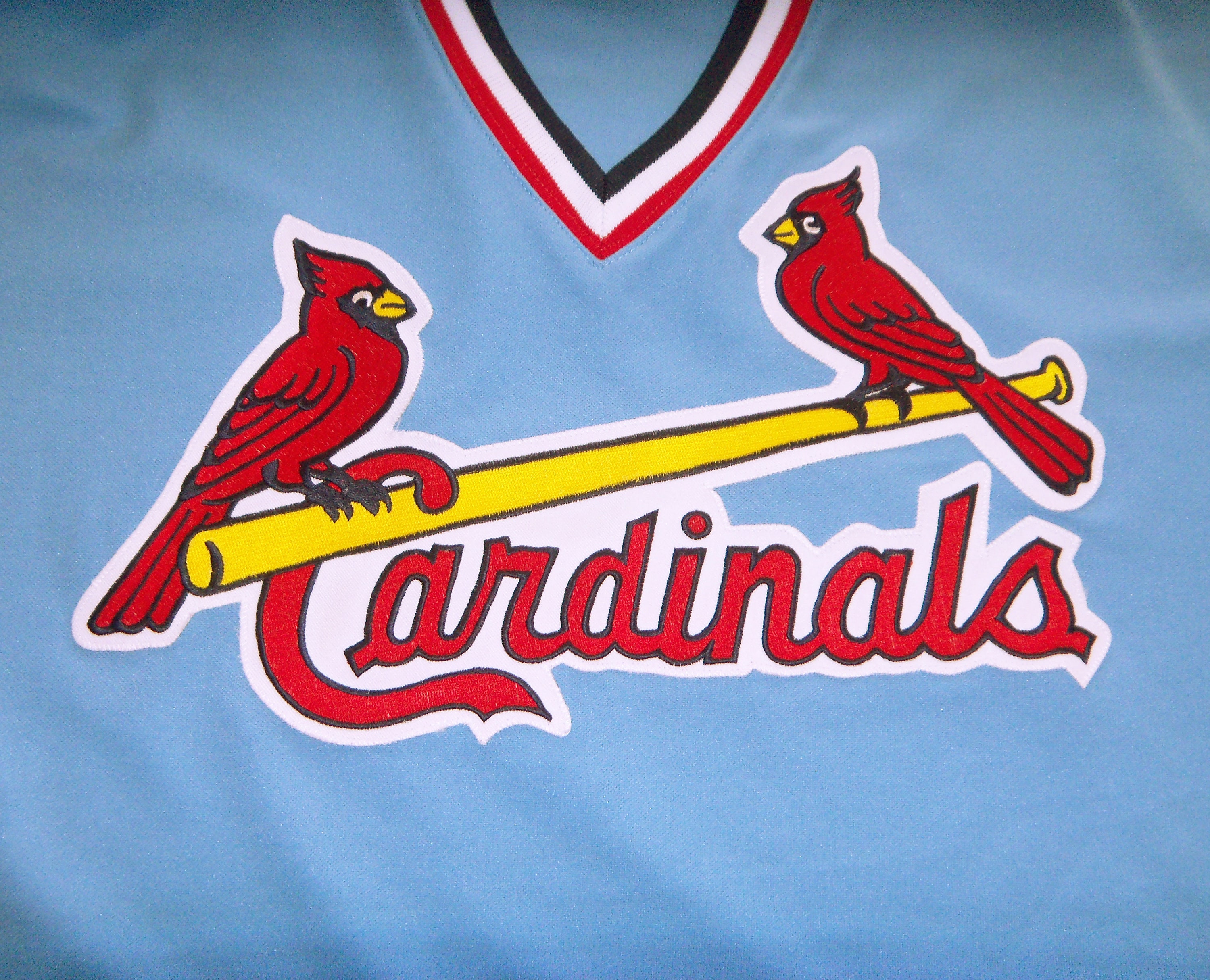 Majestic Cooperstown Collection St. Louis Cardinals Jersey XL Light Blue  Vintage