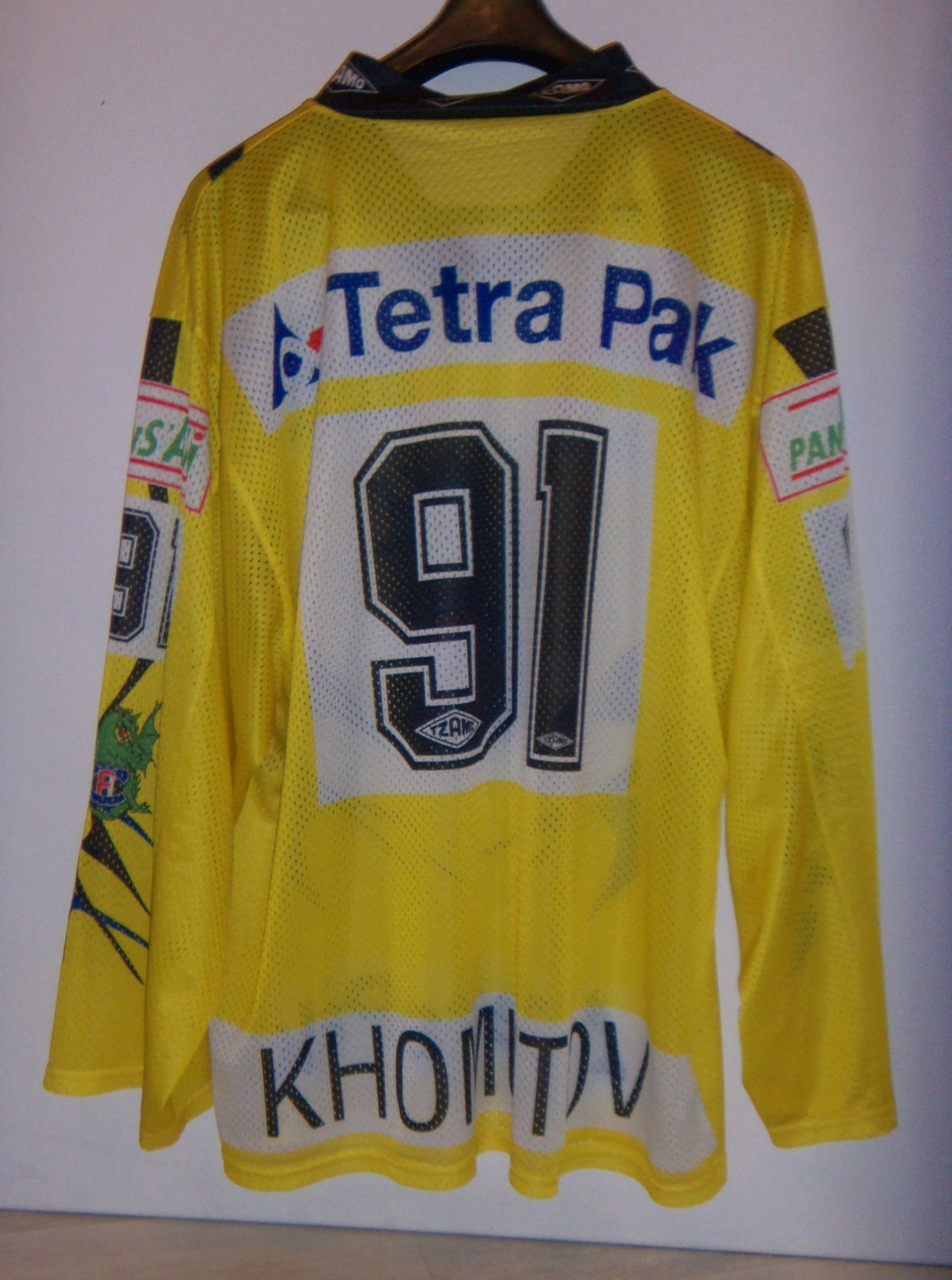FRIBOURG-GOTTÉRON Swiss Ice Hockey Shirt Tzamo Jersey 91 | Etsy 