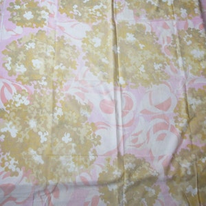 Vintage Emilio Pucci Florence Floral CottonLarge Scarf Hut Cquture Accessory Y2K Epoch Rolled hems  Signed Fabric with damage