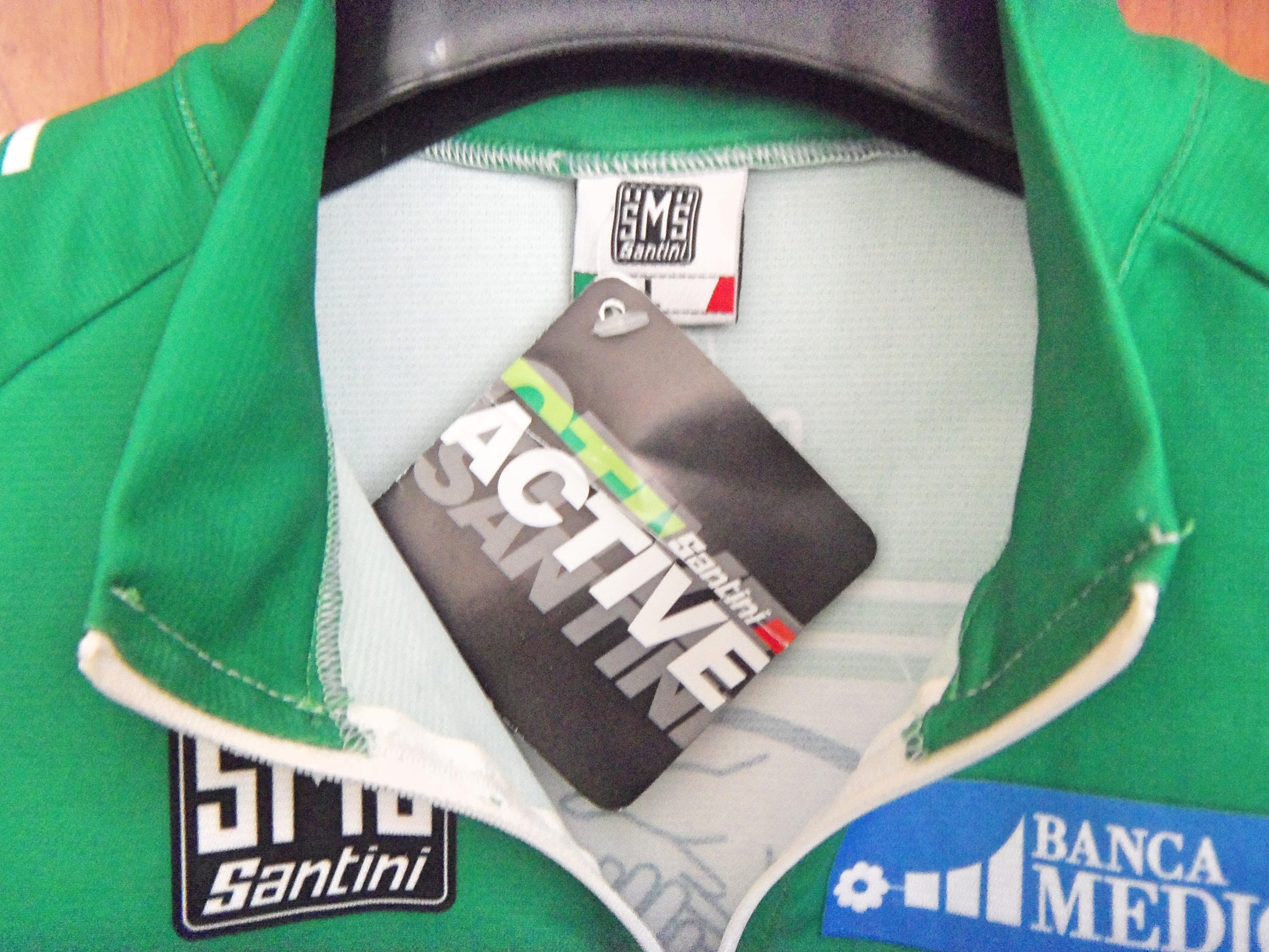 【未使用】【希少】Santini ジロ・デ・イタリア サイクルジャージ XL ジロ・デ・イタリア SMS サンティーニ サイクリングジャージ