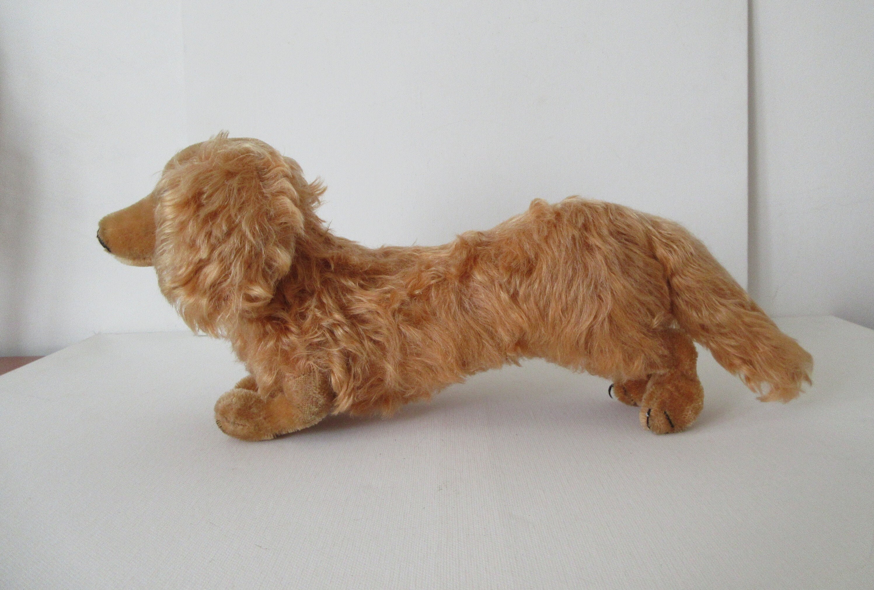 ヴィンテージ　オールド　シュタイフ ダックスフンド　プルトーイ　『Waldi』 ヴィンテージオールドシュタイフ ダックスフンドプルトーイ『Waldi』