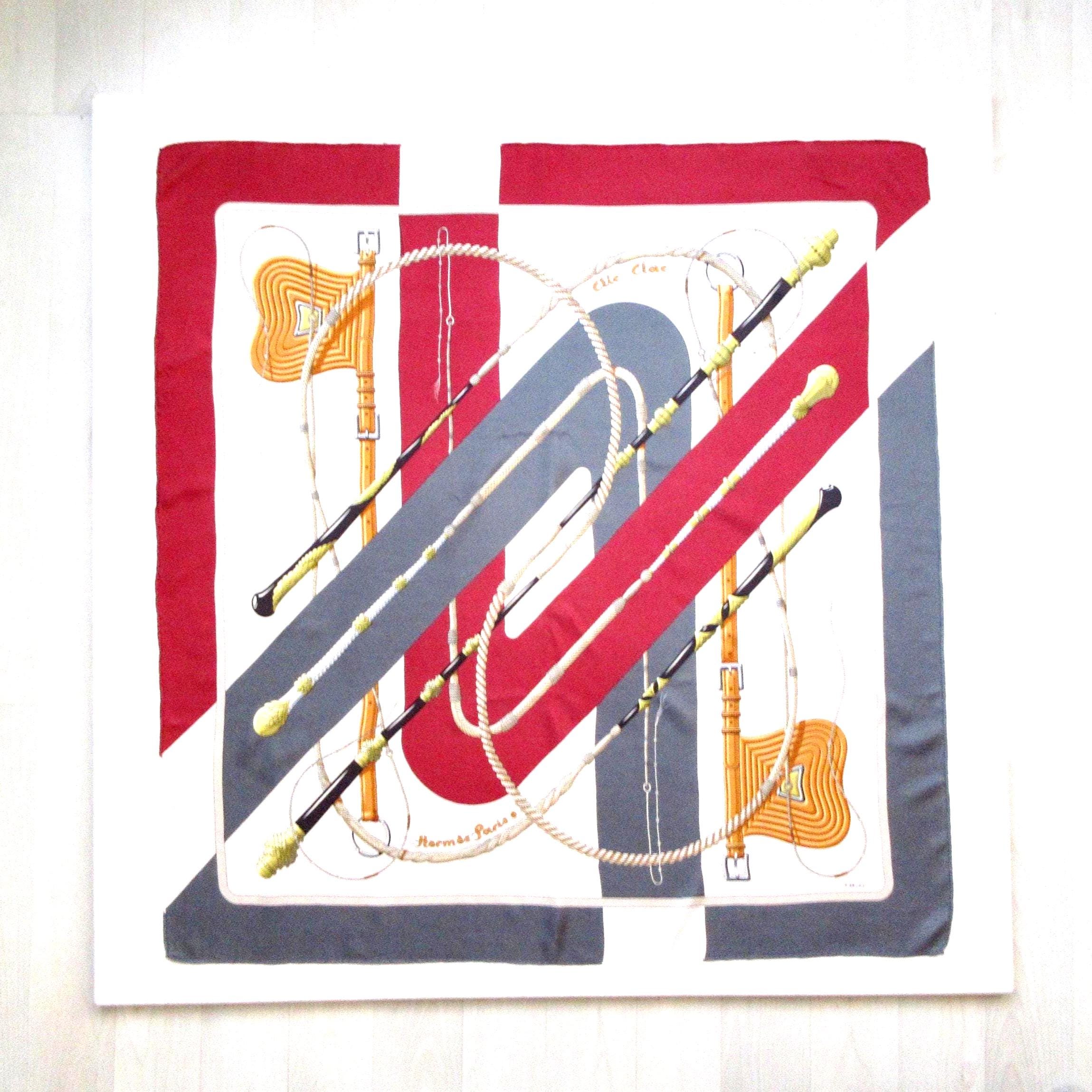 Hermes Clic Clac Scarf - Etsy