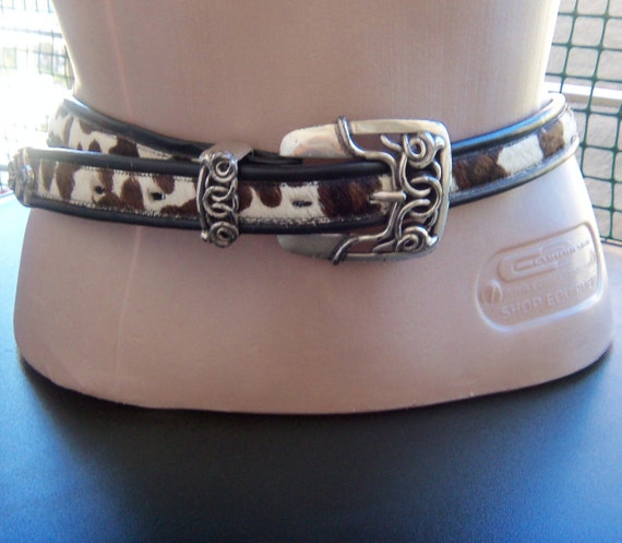 Fur Leather Belt – Racer Worldwide Vintage Fur Design Leather Belt