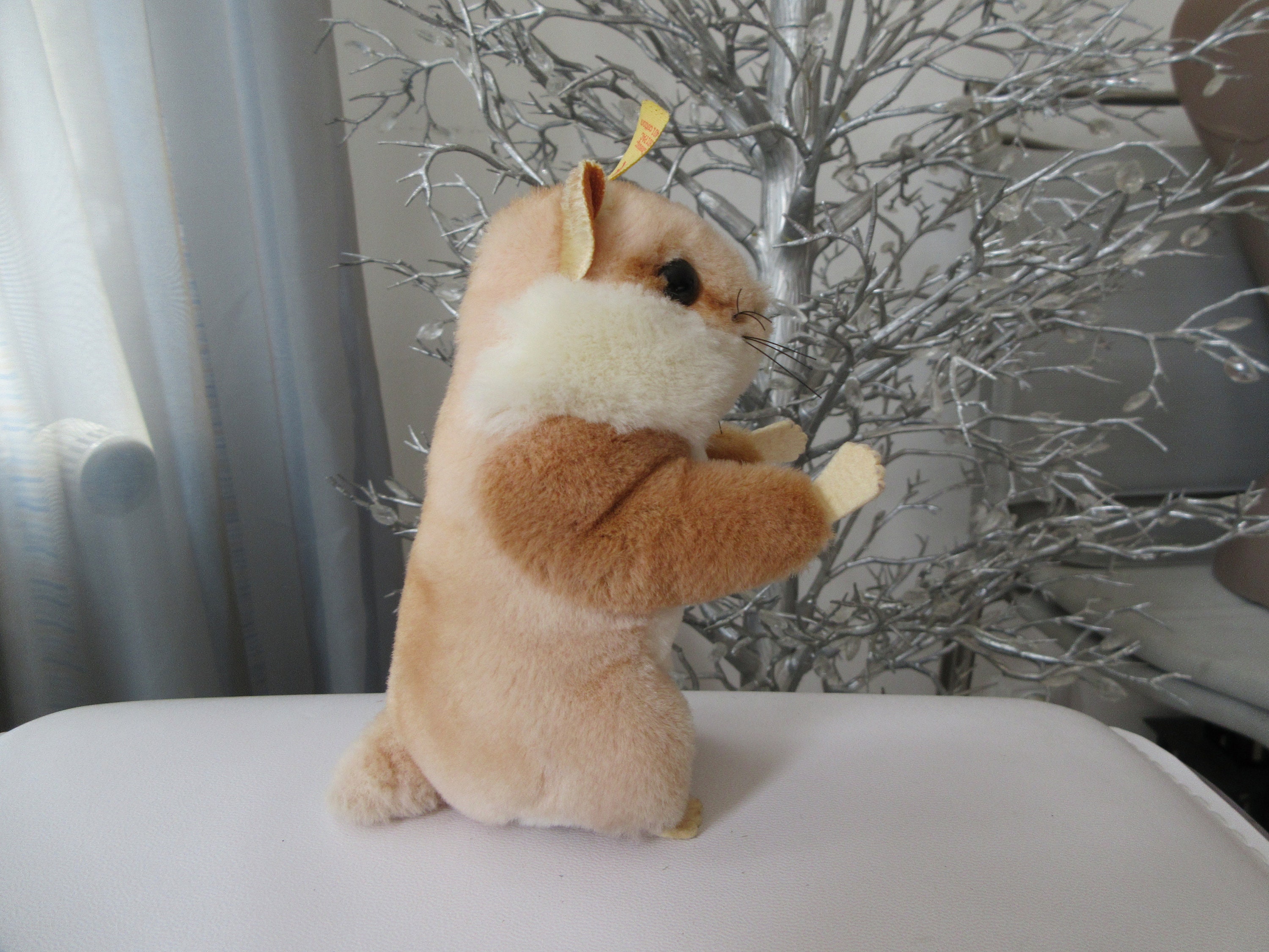 ヴィンテージ シュタイフ ゴールディ ハムスターぬいぐるみ - ドイツ製 