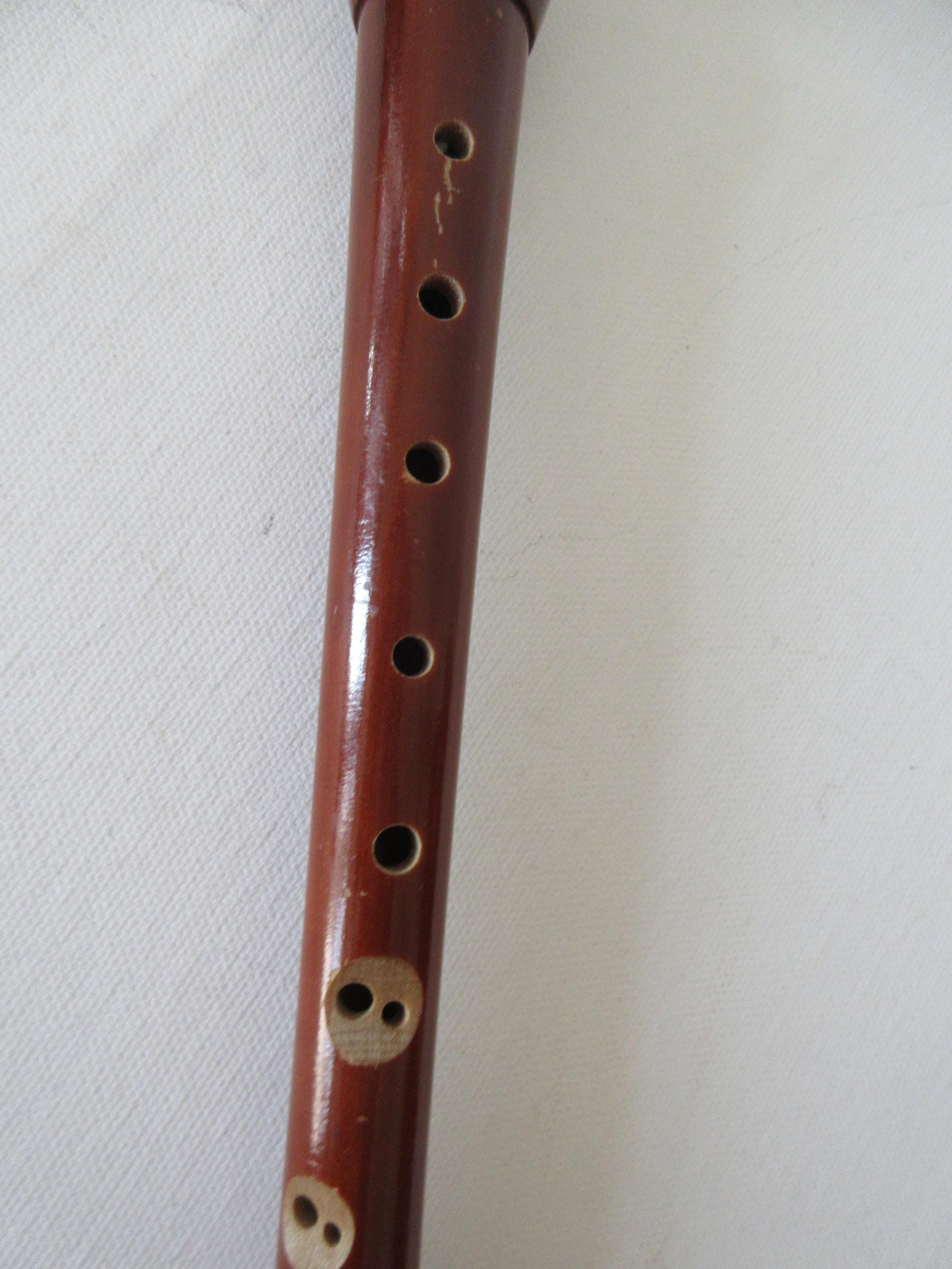 70s. DDR Recorder Goldon Soloist Soprano East German Wooden Music ...