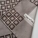 Foulard En Soie LEHNER Vintage - Noir - 85 X 86 Cm - Occasion En Mousseline