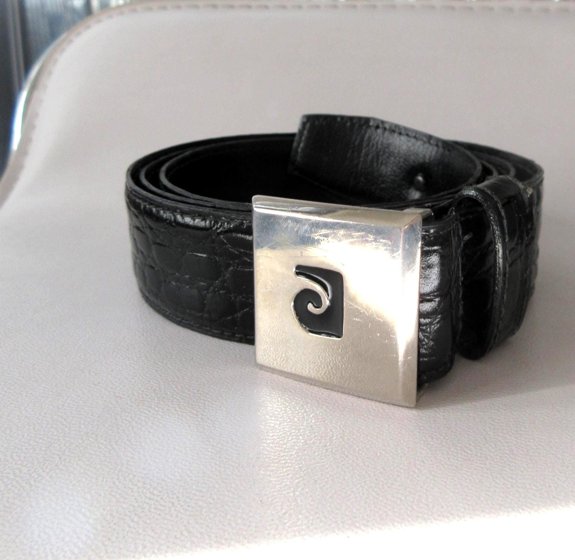 Vintage Crocodile Belt - Etsy