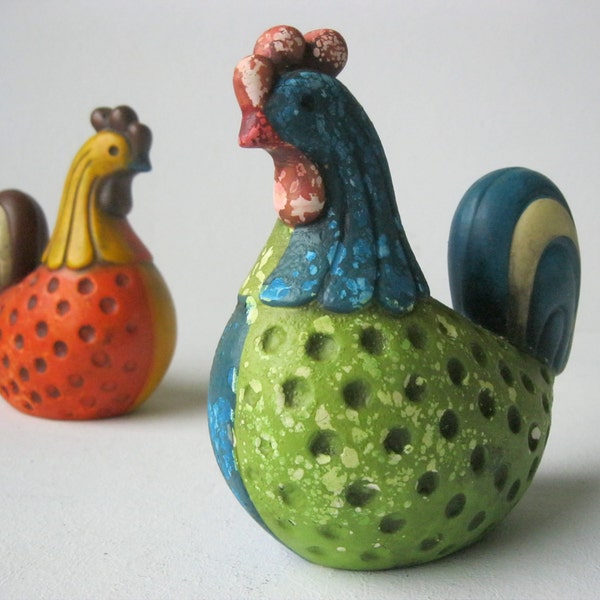 Vintage Ceramic Chickens Set by Ardco