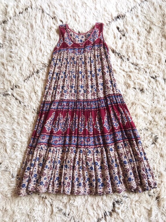 Indian cotton gauze dress