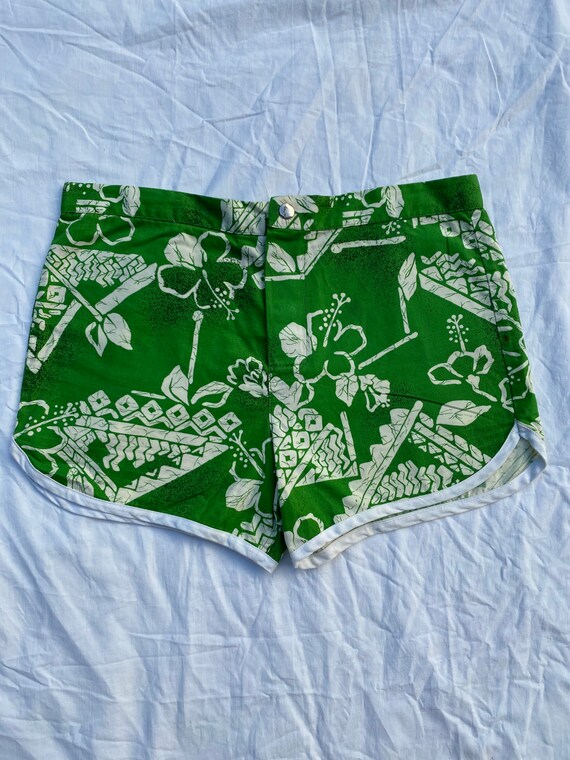 1970s cotton speedo swim shorts